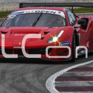 Photo of a Ferrari 488 Challenge Evo in full race